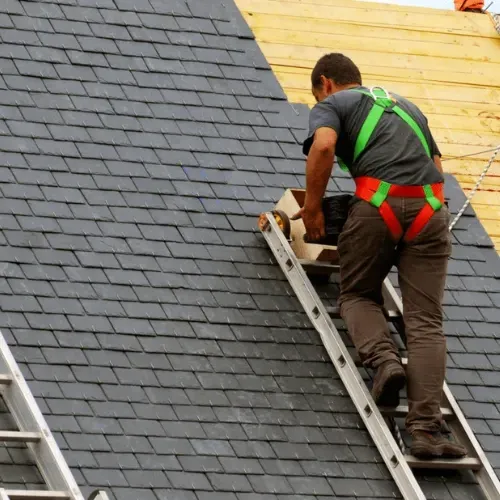 montaje de tejados de pizarra en Torrelavega, Cantabria