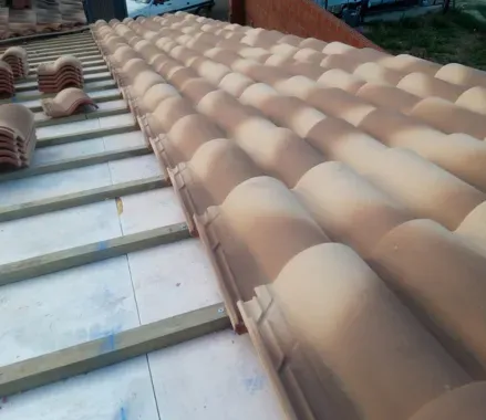 reforma de un tejado inclinado en torrelavega